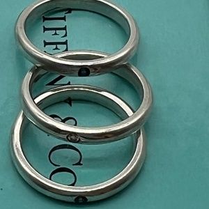 Vintage Tiffany & Co Elsa Peretti Stacking Rings